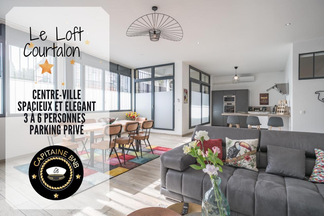 Loft Courtalon - Haut Standing - Patio - Parking Prives Apartment Troyes Exterior photo