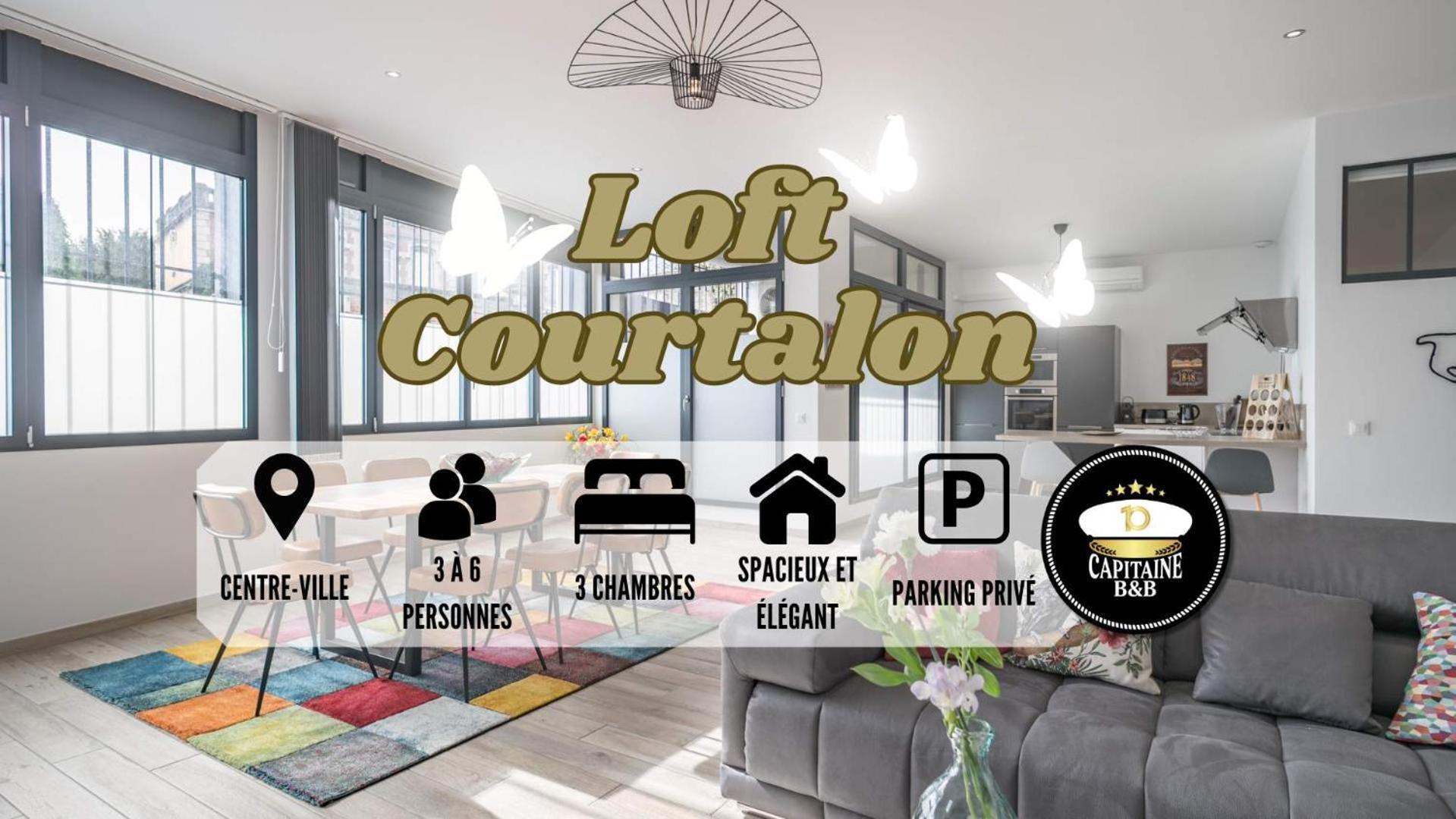 Loft Courtalon - Haut Standing - Patio - Parking Prives Apartment Troyes Exterior photo